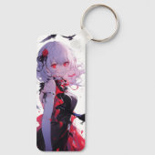 Fantasy Girl Anime Sleutelhanger (Achterkant)