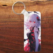 Fantasy Girl Anime Sleutelhanger (Voorkant)