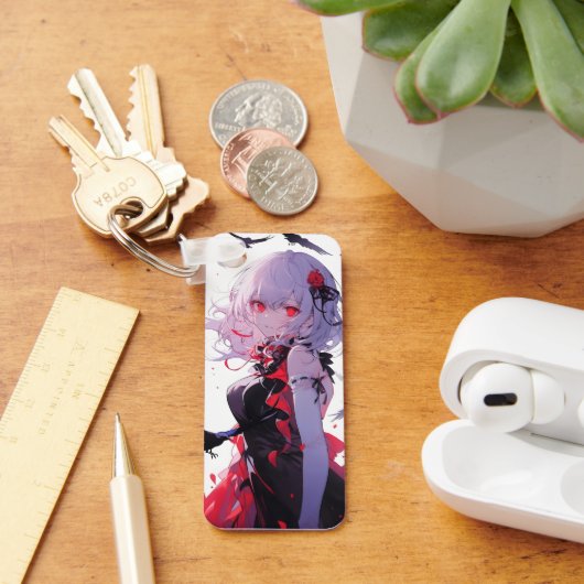 Fantasy Girl Anime Sleutelhanger (Bureau)