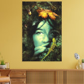Fantasy Girl Canvas Afdruk (Insitu (Woonkamer))