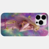 Fantasy Girl paars roze goudvlinder 3 Case-Mate iPhone Case (Achterkant (horizontaal))