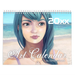 Fantasy Girls 20XX Digital Art Kalender