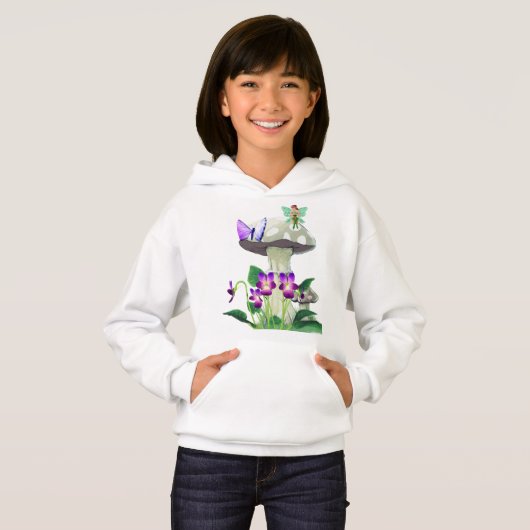 Fantasy Girl's Hoodie (Voorkant volledig)