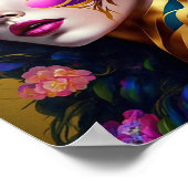 Fantasy Glam Woman Art Poster (Hoek)