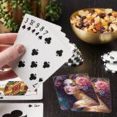 Fantasy Glam Woman Pop Art-speelkaarten Pokerkaarten (Insitu)
