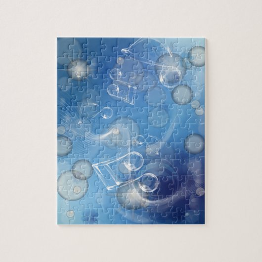 Fantasy Glass Muzieknoten Legpuzzel (Verticaal)