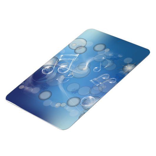 Fantasy Glass Muzieknoten Magneet (Linkerzijde)