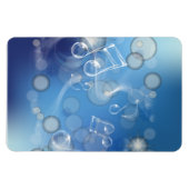 Fantasy Glass Muzieknoten Magneet (Horizontaal)