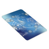 Fantasy Glass Muzieknoten Magneet (Rechterzijde)