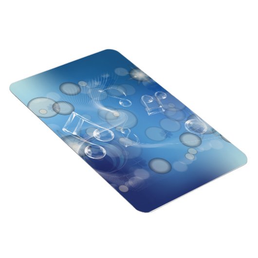 Fantasy Glass Muzieknoten Magneet (Rechterzijde)