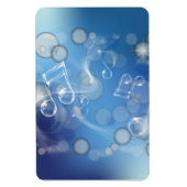 Fantasy Glass Muzieknoten Magneet (Verticaal)