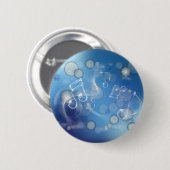 Fantasy Glass Muzieknoten Ronde Button 5,7 Cm (Voorkant /achterkant)