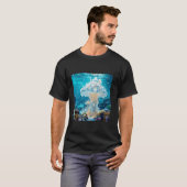 Fantasy Glass Toadstool House T-shirt (Voorkant volledig)