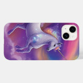 Fantasy Glitter Rainbow Unicorn Kosmische Wolken Case-Mate iPhone Case (Achterkant (horizontaal))