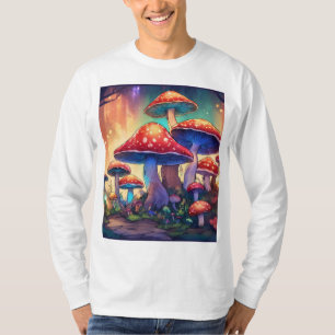 FANTASY, gloeiende paddenstoelen t shirt