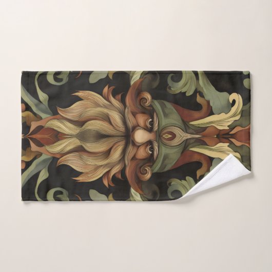  Fantasy Gnome Bad Handdoek (Handdoek)