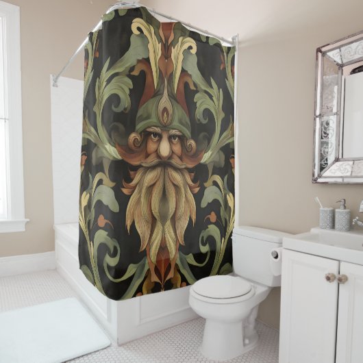  Fantasy Gnome Douchegordijn (In situ)