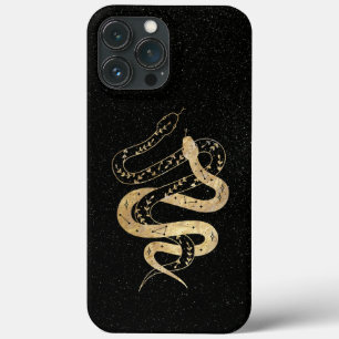 Fantasy Gold en Black Mystical Snakes Case-Mate iPhone Case
