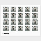 Fantasy gothic vrouw stickers (Vel)