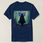 Fantasy Gothic Witch Fea Faery Mage Bossen Fairy M T-shirt (Design voorkant)