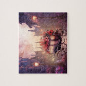 Fantasy Gotische Fairy middeleeuws landschap Legpuzzel (Verticaal)
