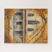 Fantasy Gotische Revival-stijl timmerman-woning Legpuzzel (Horizontaal)