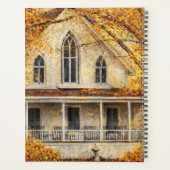 Fantasy Gotische Revival Timmerman Huis Planner (Achterkant)