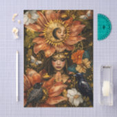Fantasy Gotische Tuin Collage Decoupage Mot Tissuepapier (Craft)
