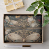 Fantasy Gotische Tuin Collage Decoupage Mot Tissuepapier (Geschenk)