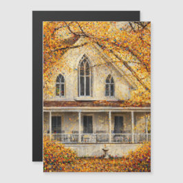 Fantasy Gotische-Wederopbouw-stijl timmerman huis