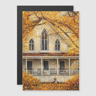 Fantasy Gotische-Wederopbouw-stijl timmerman huis
