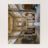 Fantasy Grand Entry van Verlaten Frans Chateau Legpuzzel (Verticaal)