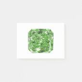 Fantasy groene diamant post-it® notes (Voorkant)