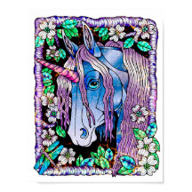 Fantasy Grunge Forest Union Color Art