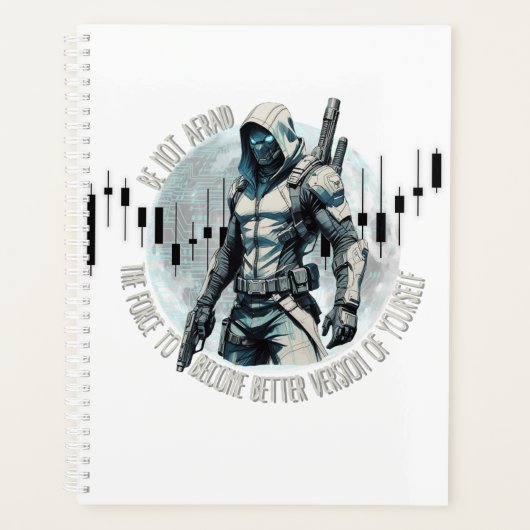 Fantasy handelsontwerp | Cyberpunk | Persoonlijke Planner (Voorkant)