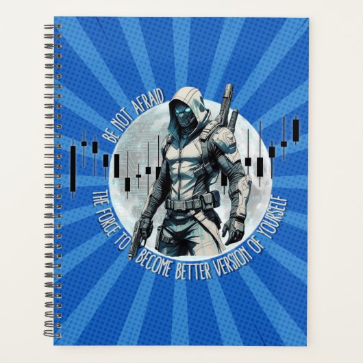Fantasy handelsontwerp | Cyberpunk | Persoonlijke Planner (Voorkant)