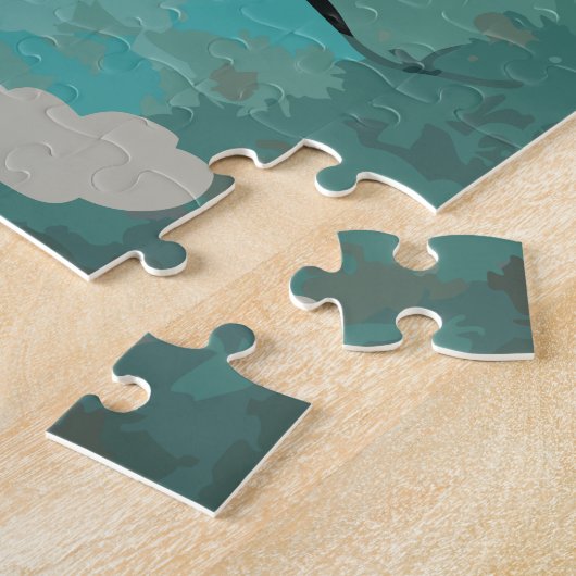 Fantasy Hart Legpuzzel (Zijkant)