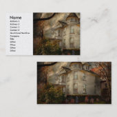 Fantasy - Haunted - The Caretakers House Visitekaartje (Voorkant / Achterkant)