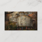 Fantasy - Haunted - The Caretakers House Visitekaartje (Achterkant)