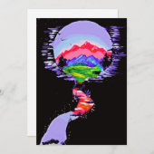 "Fantasy Haven" vakantie Kaart (Voorkant / Achterkant)