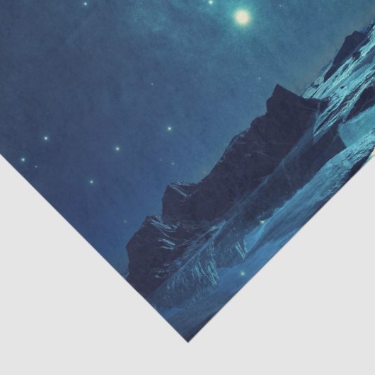 Fantasy Heavenly Night Decoupage Tissue Paper Tissuepapier (Detail)