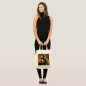 Fantasy Heks Middeleeuws Dorp Halloween Tote Bag (Voorkant (model))