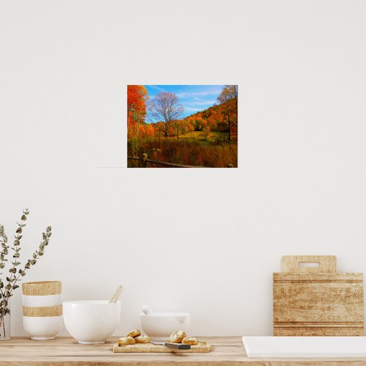 Fantasy-Herfst Poster (Keuken)