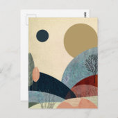 Fantasy Hills Landschap Briefkaart (Voorkant / Achterkant)