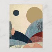 Fantasy Hills Landschap Briefkaart (Voorkant)