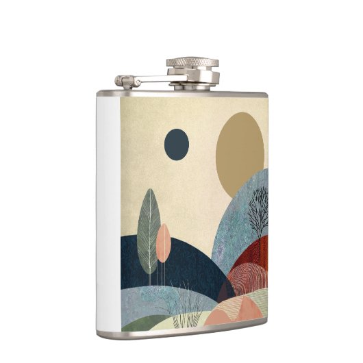 Fantasy Hills Landschap Heupfles (Rechts)