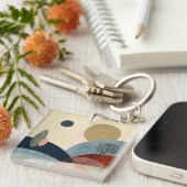 Fantasy Hills Landschap Sleutelhanger (Voorkant Rechts)