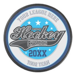 Fantasy Hockey Champion Swash Hockey Puck