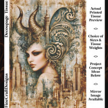 Fantasy Hoornige Vrouw, Donkere Academics FT5L Dec