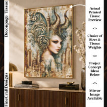 Fantasy Hoornige Vrouw, Donkere Academics FT5R Dec